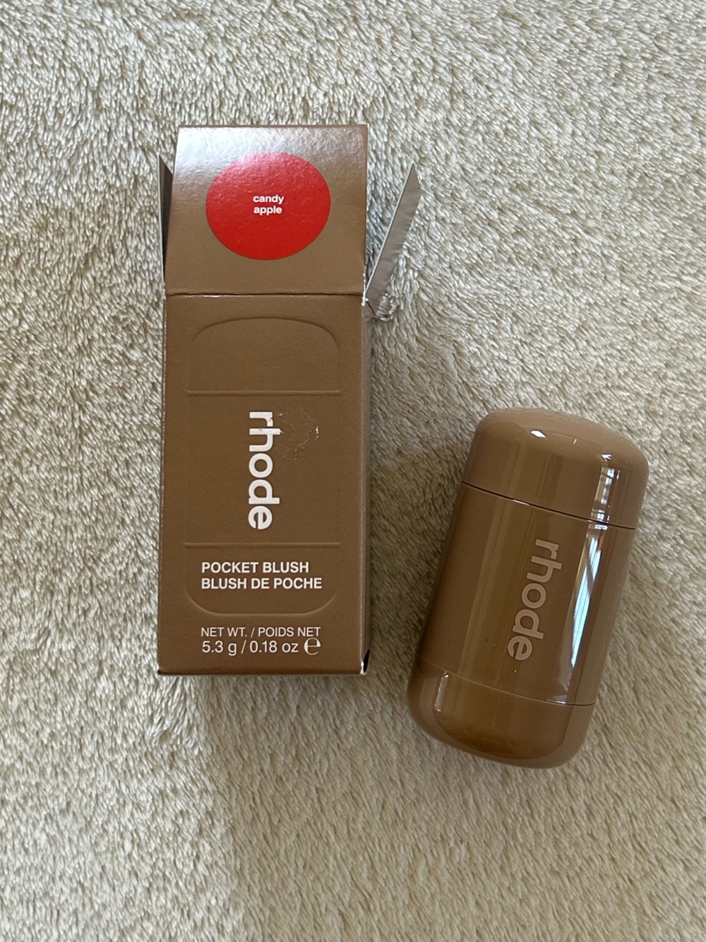 Rhode pocket blush - candy apple